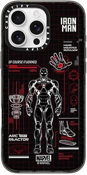 Amazon.com: CASETiFY Impact iPhone 16 Pro Max Case [Iron Man Co